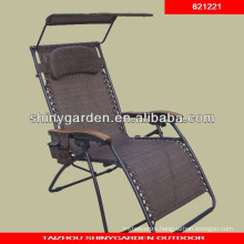 beach chair with sun canopy